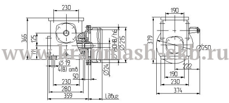 Мотор-редуктор МЧ-125