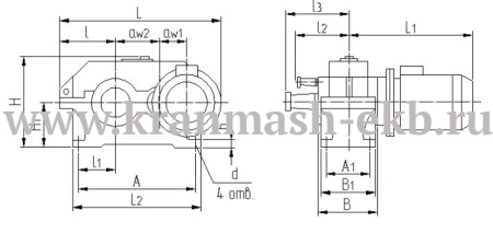 Мотор-редуктор 1МЦ2У-125