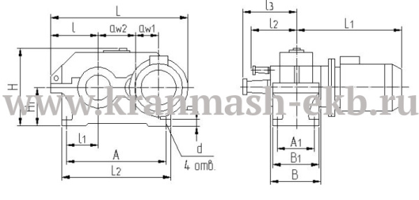 Мотор-редуктор 1МЦ2У-125