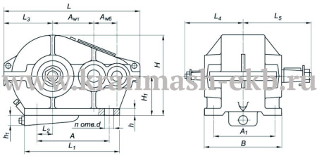 Редуктор Ц2 350