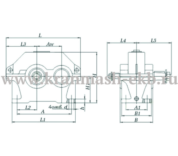 Редуктор 1ЦУ 100