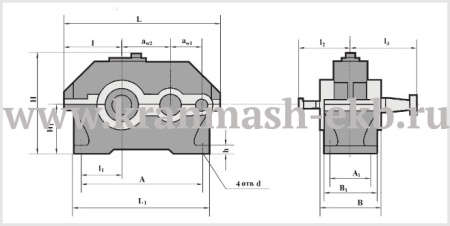 Редуктор ЦДНД 400